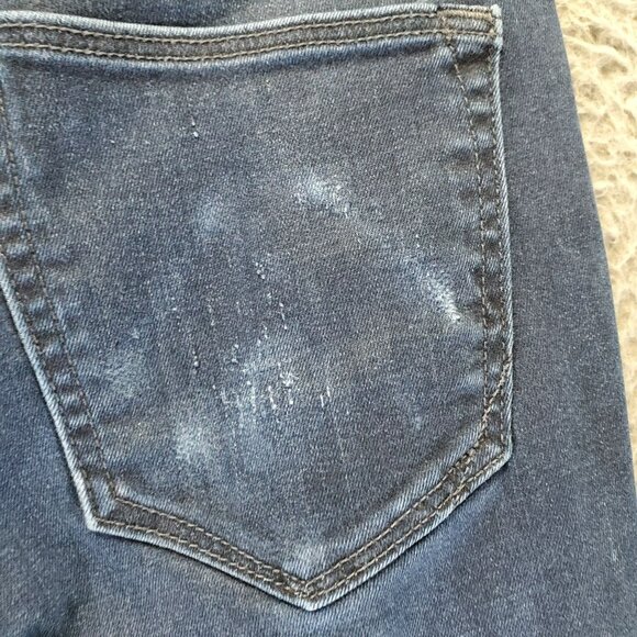 Banana Republic Jeans Mens 31x30 Blue Traveler Slim Fit Stretch Denim *Read* - Picture 5 of 13